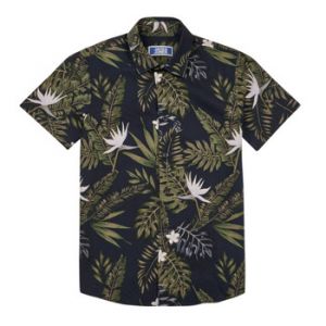 Jack & Jones Chemise enfant JPRBLATROPIC RESORT SHIRT S/S RELA - Couleur 9 ans,11 ans,13 ans,15 ans,16 ans - Taille Multicolore