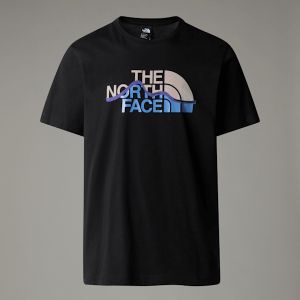 The North Face T-shirt Mountain Line Pour Homme Tnf Black Taille XL male