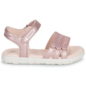 Geox Sandales enfant J SANDAL HAITI GIRL Rose - Taille 28,29,30,31,32,33,34,35
