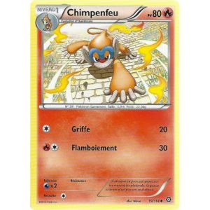 Asmodée Chimpenfeu - Carte Pokemon XY11 Offensive vapeur Peu commune