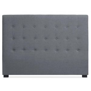 Tête de lit Luxor 160cm Tissu Gris Couleur