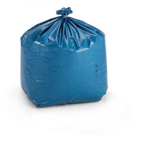 Certeo Sacs-poubelle en polyéthylène - capacité 80 l - L x l x h 500 x 450 x 900 mm, bleu, lot de 150 - Coloris: Bleu