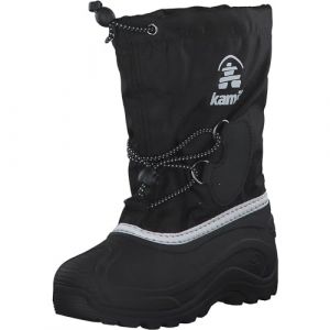 Kamik Garçon Unisex Kinder Southpole4 Bottes d'hiver, Noir/Blanc, 30 EU