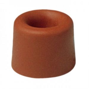 Multimedia Connect Butoir caoutchouc ø 30 ht 18 en sachet de 10 pièces coloris marron Interges