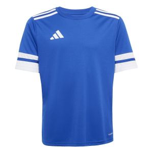 Adidas Mixte Enfant SQUADRA25 Jersey Short Sleeve Kids, Royal Blue/White, 5-6 Years