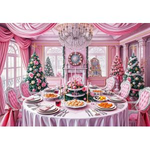 Image de Bluebird Puzzle Festin de Noël en Rose