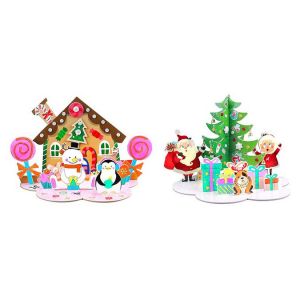 CTOP Scènes de Noël à monter et décorer 152 accessoires