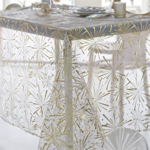 Calitex Nappe rectangle FESTIVES Stellina - Or