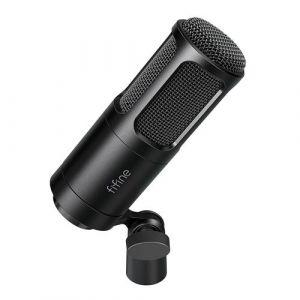 Microphone dynamique FIFINE XLR, micro de Podcast vocal avec motif cardio&iuml;de - K669D MIC