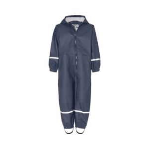 Image de Playshoes Combinaison de pluie enfant bleu marine - Taille 110 (5 ans)