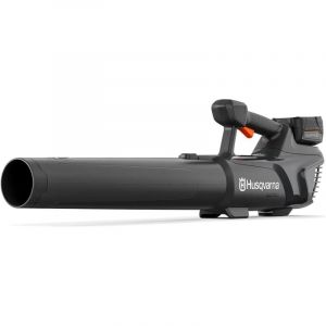 Husqvarna Souffleur de feuilles à batterie Aspire B8X-P4A avec batterie 18 V et chargeur, (3 niveaux de vitesse, tube amovible, facile à utiliser)
