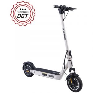 Trottinette électrique Zwheel ZFox Max Artic White 10" 400 W Blanc