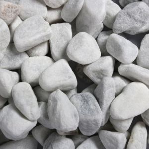 Ebi Graviers Carrara White - 12-16 mm - 2 kg - Pour aquarium