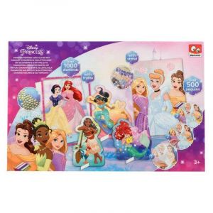 Coffret Diamond Painting & Paillettes Princesses