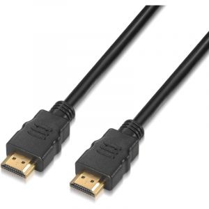 Aisens A120-0119 Câble HDMI Premium 4K 3D Haute Vitesse Mâle/Mâle Noir 1,0m