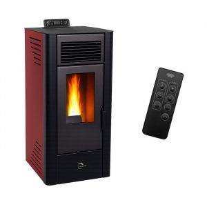 Po&ecirc;le &agrave; granul&eacute;s &eacute;tanche Anita 11,6 kW Bordeaux Sannover