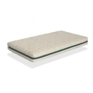 Matelas bebe ORGANIC CANDY 60X120 Epaisseur 11 CM Déhoussable, lavable, mousse à mémoire de forme et respirant