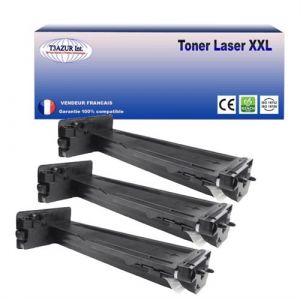 T3Azur 3 Toners compatibles avec HP LaserJet 436nda MFP, M436n MFP