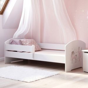 Lit enfant LUK BAR 160x80 FILLE avec matelas