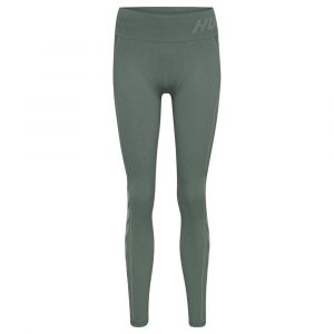 Hummel Leggings Taille Moyenne Sans Couture Christel L Lily Pad / Laurel Wreath Melange