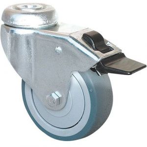 Guitel Roulette industrielle Pivotante Hervieu Acier galvanisé, ø 100mm, 60kg (Prix pour 1 )