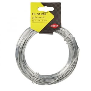 Cogex Fil de fer galv. 50M DIA.1,5MM