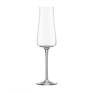 Alessi Eugenia NF09/9 - Flûte à Champagne Design, Esthétique Minimale, en Verre Cristallin, 26 cl