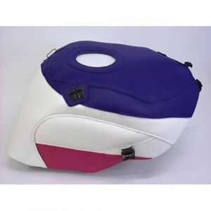Bagster Tapis de réservoir violet fonce/blanc/fuchsia (1235F) Honda CBR900 R