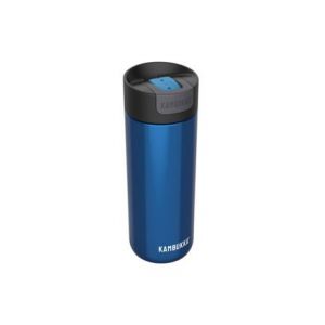 Kambukka Gourde Isotherme (500ml) - Thermos Etanche: Boissons Chaudes et Froides - Fond Antidérapant - Acier Inoxydable - Blue Moon