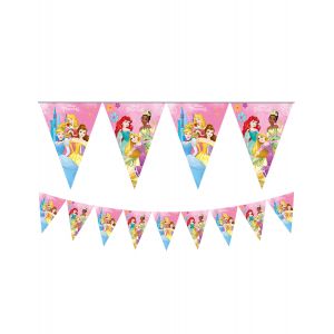 Image de Procos Guirlande fanions Princesses Disney - Couleur Multicolore