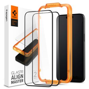Spigen Glas.tR AlignMaster Protection d'&eacute;cran transparent Apple 2 pi&egrave;ce(s)