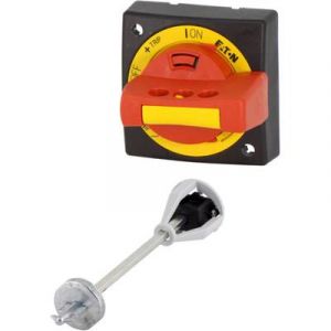 Eaton Manette de commande extérieure PKZ0-XRH 106133 refermable (L x l x h) 64 x 64 x 54 mm rouge, jaune 1 pc(s)