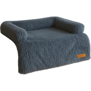 Image de By Cee Cee Original Dog Rug Bench - Panier pour chien - Premium - Enti&egrave;rement d&eacute;zippable - Dark Grey- 102x90 - Size L