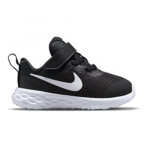 Nike Revolution 6 NN (TDV), Chaussure de Piste d'athltisme Garçon Unisex Kinder, Black White DK Smoke Grey, 23.5 EU