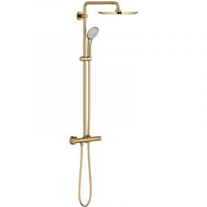 Grohe Euphoria System 310 Colonne de douche avec thermostatique pour montage mural, Cool Sunrise (26075GL0)
