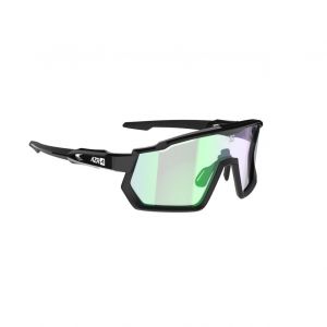 Lunettes azr kromic pro race rx noir ecran photochromique vert irise