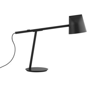 Image de Normann Copenhagen Lampe de table Momento LED / Orientable - H 44 cm noir en métal