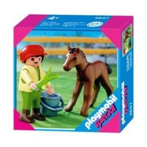 Image de Playmobil 4647 - Enfant avec poulain