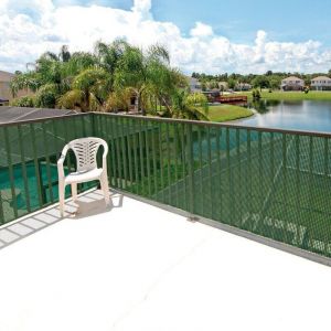 Nortene Grillage plastique triple torsion - 1x25m - Maille carrée - 10x10mm