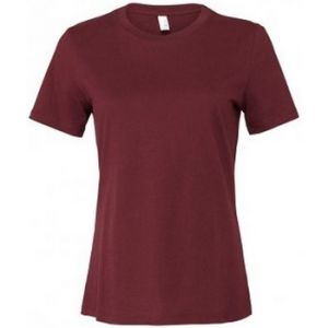 Bella - T-shirt JERSEY - Femme (S) (Bordeaux) - UTPC3876