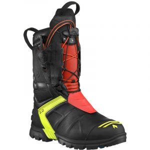 Image de Haix Fire Hero 3.0 La chaussure de pompier la plus s&ucirc;re au monde : votre Fire Hero 3.0 fiable, Noir/rouge/jaune, 39 EU