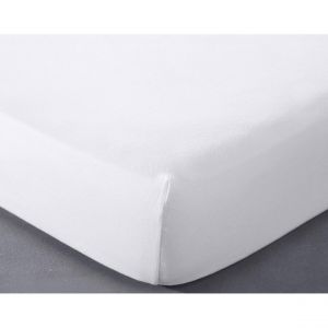 Prot&egrave;ge-matelas Forme Drap Housse En Coton Bio SEVILLA