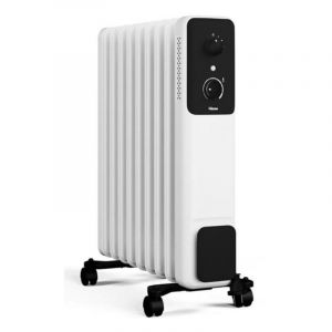 Tristar Radiateur &Eacute;lectrique KA-5379 2000W compact contr&ocirc;le rotatif roues