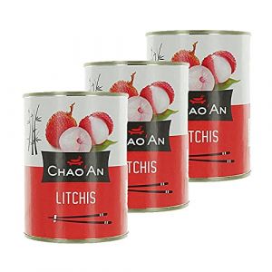 Chaoan - Lot 3x Litchis au sirop - boîte 567g
