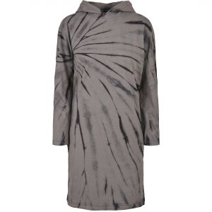 Urban classics Robe à capuche oversize femme tie-dye