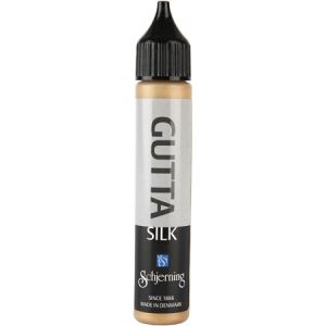 Creotime Gutta pour peinture sur soie - Doré antique - 30 ml