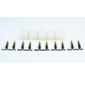 A2pro Connecteur Tamiya Mâle, Contacts Plaqués Or (5 Pcs)