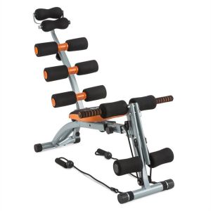 Image de Capital Sports Sixish Core Appareil Banc De Musculation Abdominaux -Orange/Noir