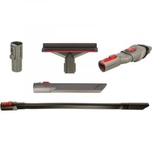 Vhbw Lot de buses d'aspirateur avec 5 pièces compatible avec Dyson Cyclone V10 Parquet, Origin, Total Clean