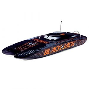 Blackjack 42 8S Catamaran Brushless RTR Noir Orange
